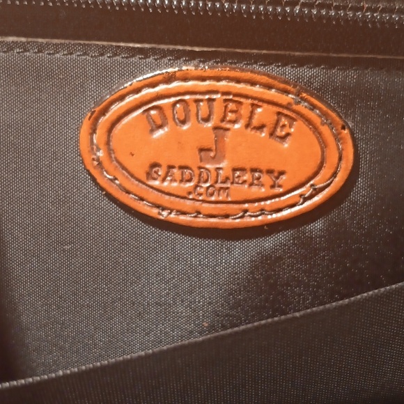 Double J Saddlery Snake Print Wallet with Studs - Picture 8 of 10